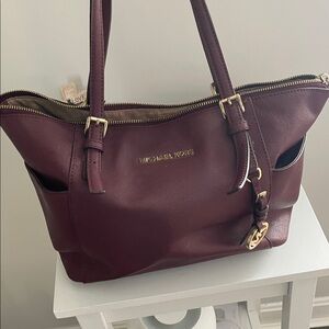 Michael Kors Deep Burgundy Tote